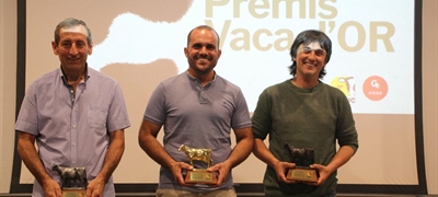 Can Thi� de Baix, JMD Allue y Mas Montells, mejores ganader�as de Catalu�a en los Premios Vaca d�Or
