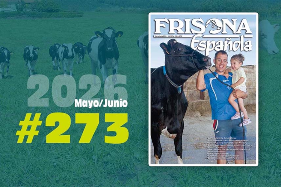 Ya disponible la revista Frisona Espa�ola 273