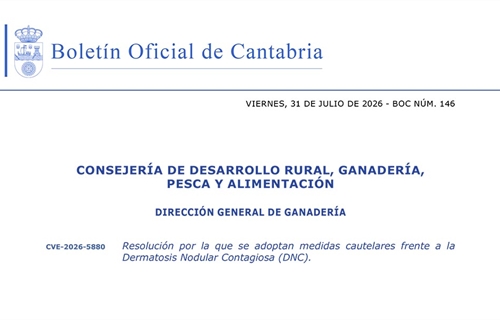 Las medidas de prevenci�n frente a la Dermatosis Nodular Contagiosa se...