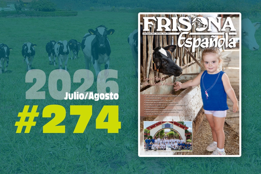 Ya disponible la revista Frisona Espa�ola 274