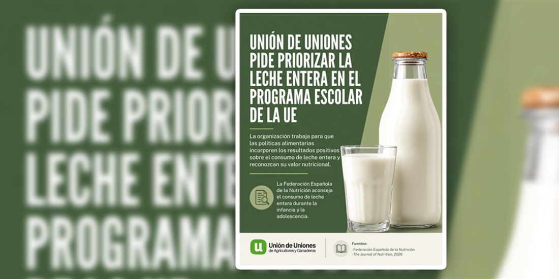 Uni�n de Uniones invita al consumo de leche entera e impulsa su...