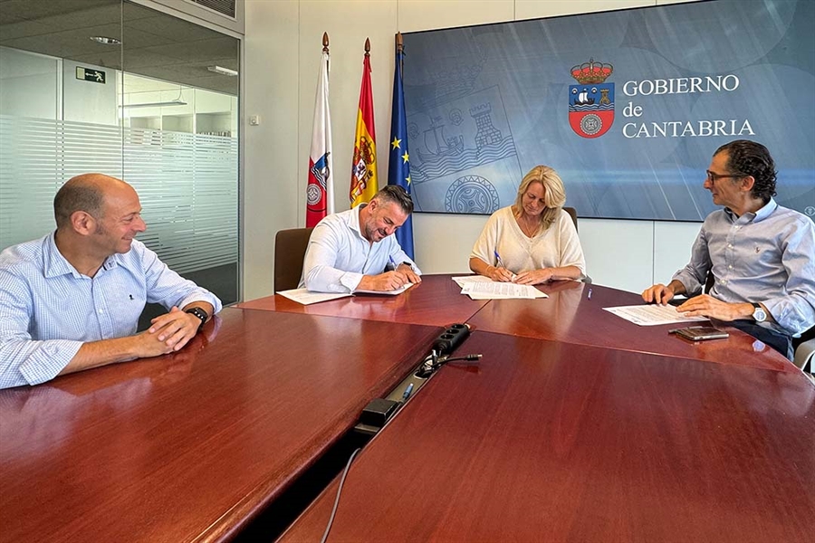 El Gobierno de Cantabria refuerza su apoyo al sector l�cteo con un...