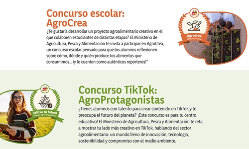 AgroCrea y AgroProtagonistas, dos concursos para acercar la agricultura...