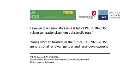 La futura PAC puede ser clave para frenar la "huida ilustrada" de las...