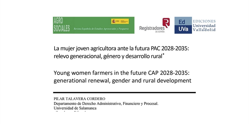 La futura PAC puede ser clave para frenar la "huida ilustrada" de las j�venes del campo