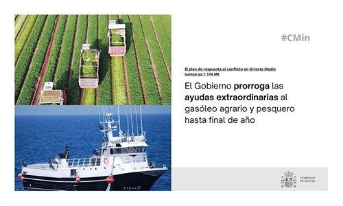 El Gobierno prorroga la ayuda al gas�leo para un sector primario que...