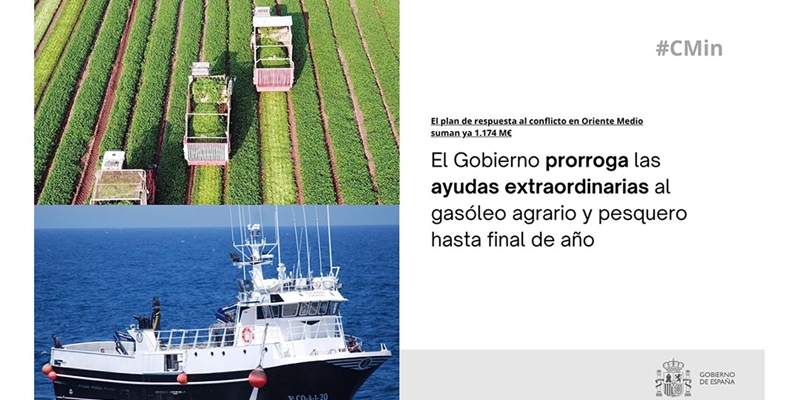El Gobierno prorroga la ayuda al gas�leo para un sector primario que reclama m�s medidas