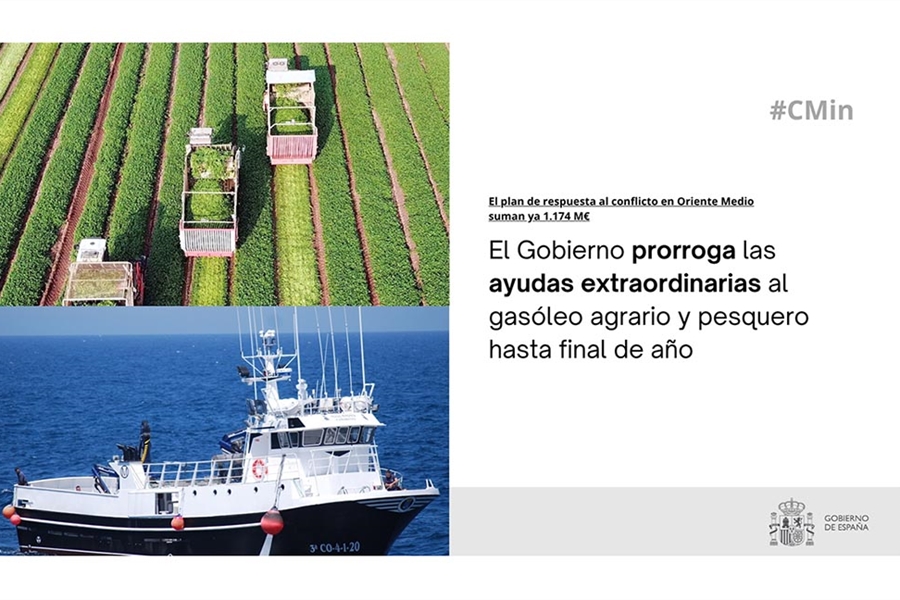 El Gobierno prorroga la ayuda al gas�leo para un sector primario que...
