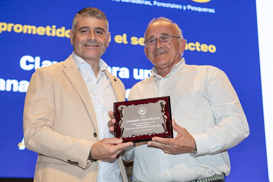 CONAFE entrega las placas de reconocimiento a las ganader�as de vacuno...