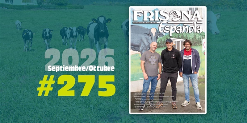 Ya disponible la revista Frisona Espa�ola 275