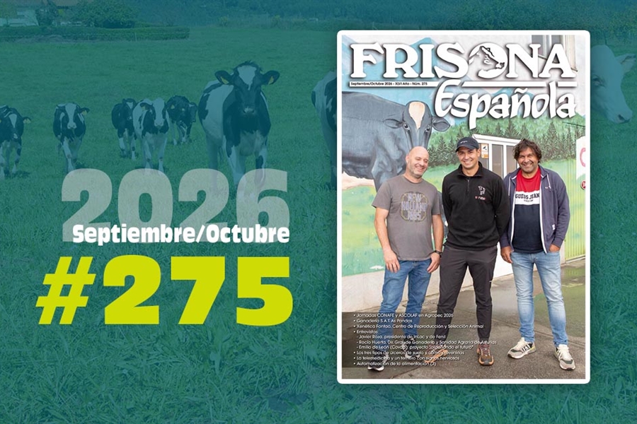 Ya disponible la revista Frisona Espa�ola 275