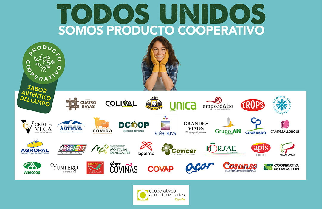 32 cooperativas de EspaÃ±a se unen bajo el sello â€œProducto Cooperativoâ€� para impulsar una marca colectiva como motor econÃ³mico y de empleo rural