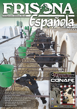 Portada de la revista Frisona Espaola 226