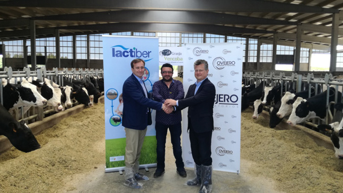 Laboratorios Ovejero y Lactiber Len firman un acuerdo para reducir el uso de antibiticos en el ganado de produccin lechera