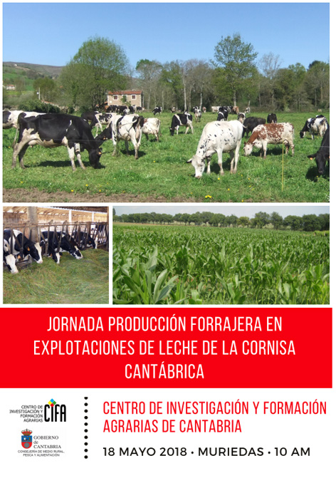 CIFA organiza la Jornada Tcnica Produccin forrajera en explotaciones de leche de la Cornisa Cantbrica