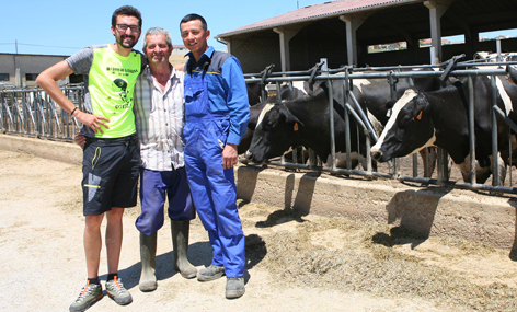 Visitamos la Ganadera Zabala y Torrecilla, situada en Oteiza (Navarra).